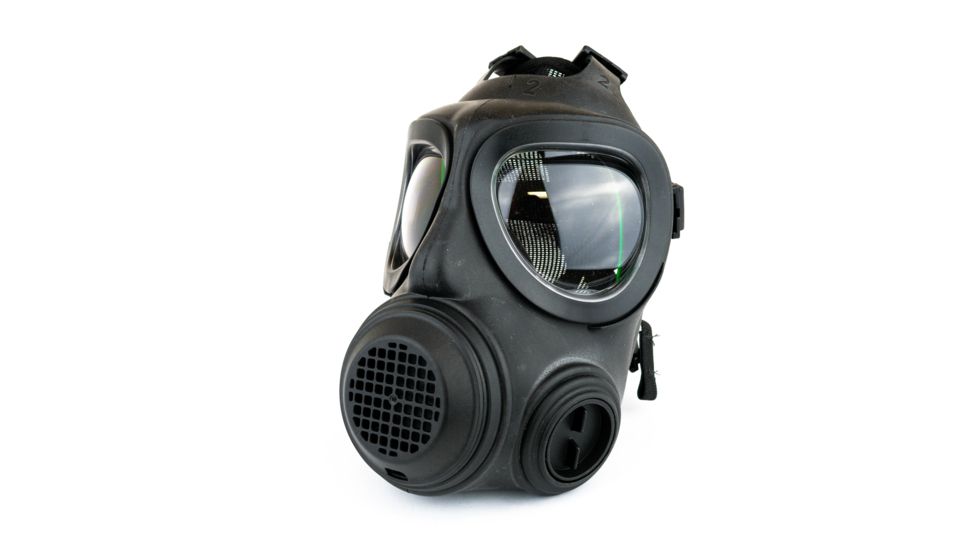Army Navy Sales A4 Forsheda Gas Mask Respirator with Filter, Black, Adult, WGMA4