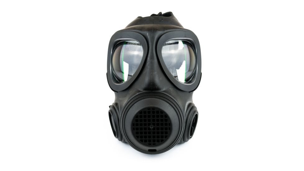 Army Navy Sales A4 Forsheda Gas Mask Respirator with Filter, Black, Adult, WGMA4