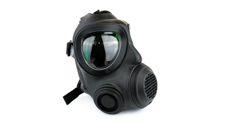 Army Navy Sales A4 Forsheda Gas Mask Respirator with Filter, Black, Adult, WGMA4