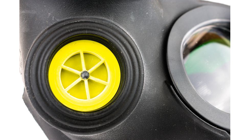 Army Navy Sales A4 Forsheda Gas Mask Respirator with Filter, Black, Adult, WGMA4