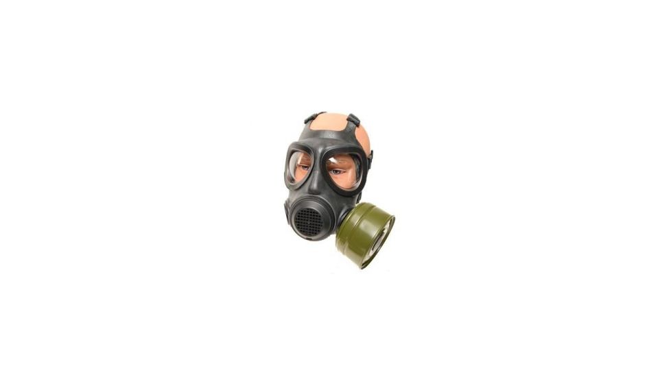 Army Navy Sales A4 Forsheda Gas Mask Respirator with Filter, Black, Adult, WGMA4