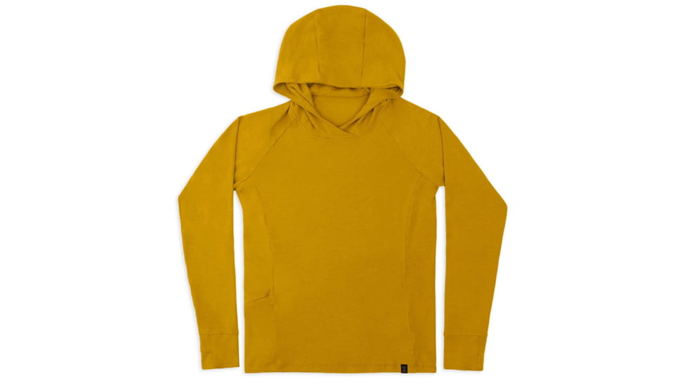 Milk X Whiskey CHASER - Womens Sun Hoodie D32FC3F4, Mustard, 2XL, mxwcwuvlm2x