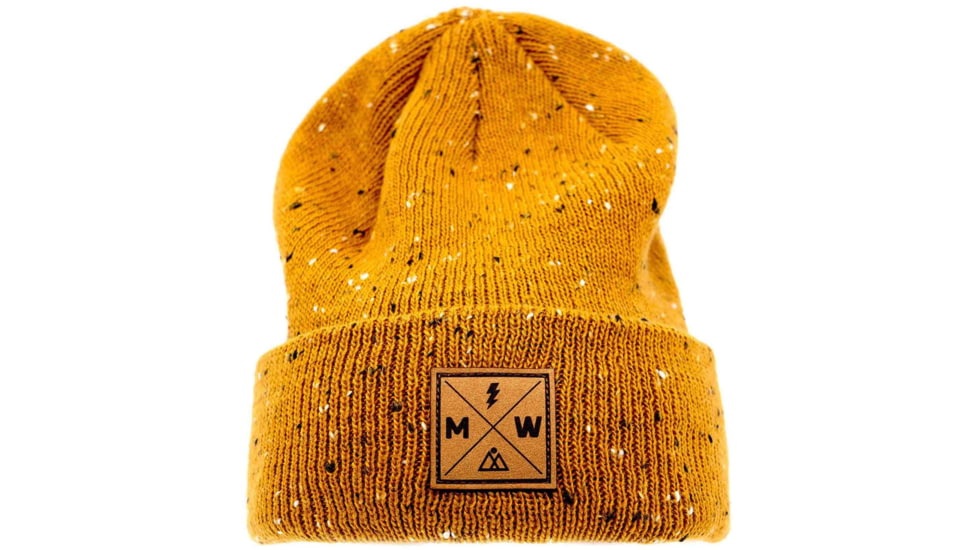 Milk X Whiskey Powered by Nature - Daily Pine Beanie CAA648A7, Mustard, mxwhmdpbm