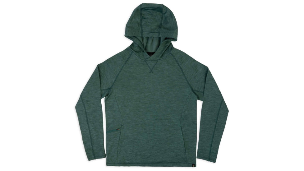 Milk X Whiskey TUMBLER - Adult Grid Fleece Hoodie 30B51407, SILVER PINE, S, mxwcugfsps