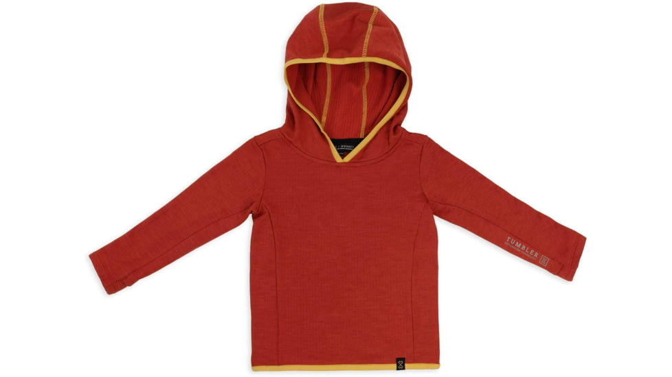 Milk X Whiskey TUMBLER - Toddler Grid Fleece Hoodie E45EC7D4, EMBER, 3T, mxwcutgfrt3t