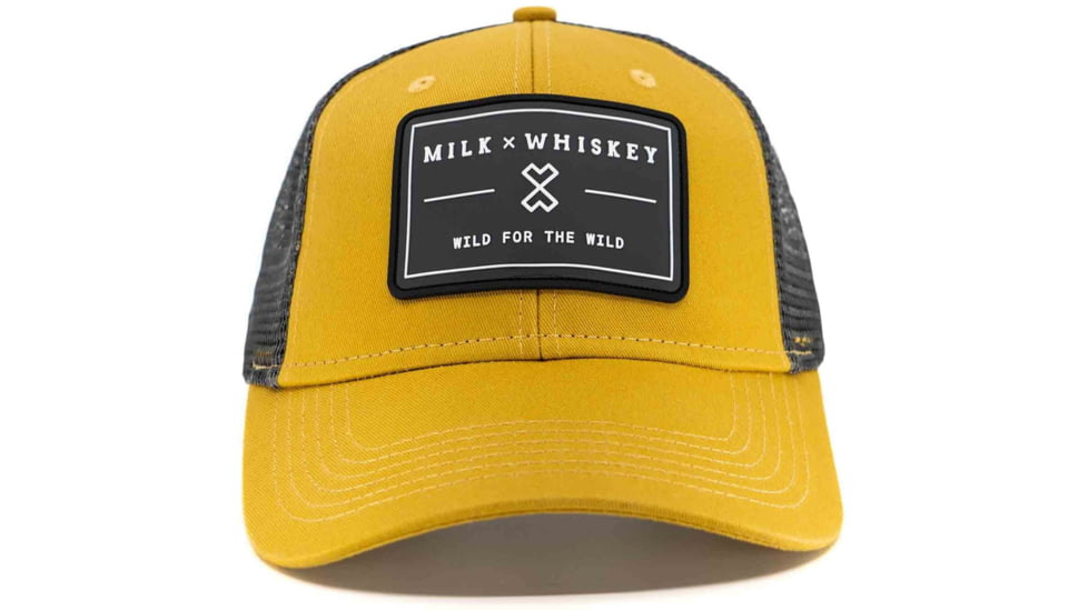 Milk X Whiskey Wild For The Wild - Low Pro Trucker 594A41FC, Camel/Charcoal, mxwhmlptcc