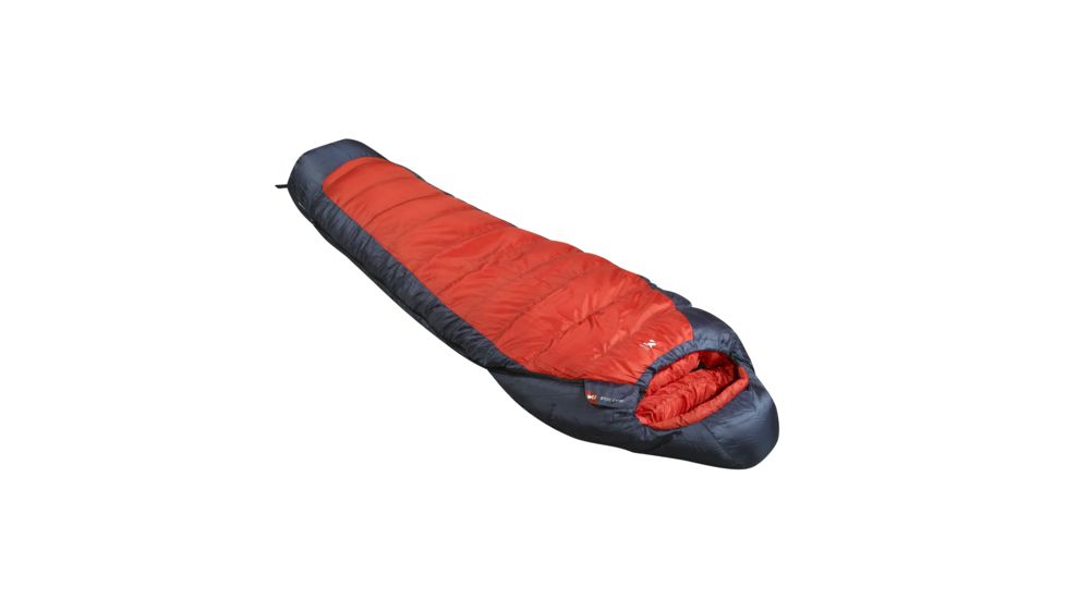 Millet Base Camp Sleeping Bag 700 Down-Red-Long