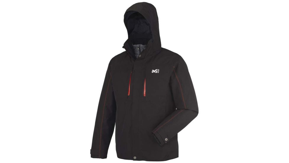 Millet Black Mountain 3 in 1 Jacket - Mens-Black/Noir-X-Large
