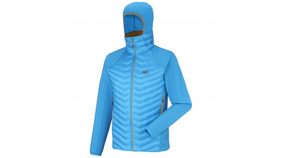 Dual Langtang Hoodie - Mens-Electric Blue-Medium
