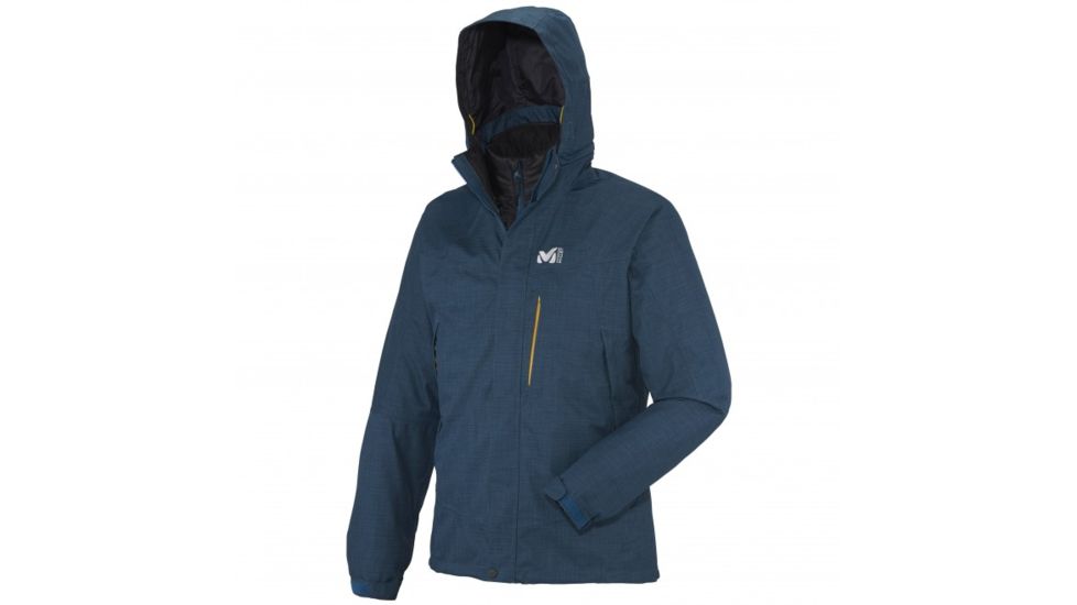 Millet Pobeda 3 in 1 Jacket - Mens-Heather Blue-Large