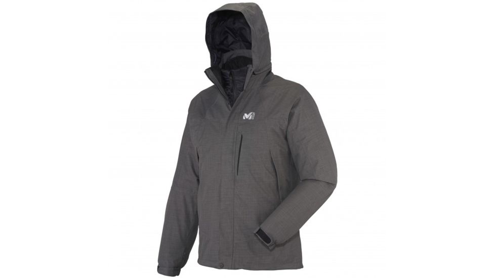 Millet Pobeda 3 in 1 Jacket - Mens-Heather Grey-Small
