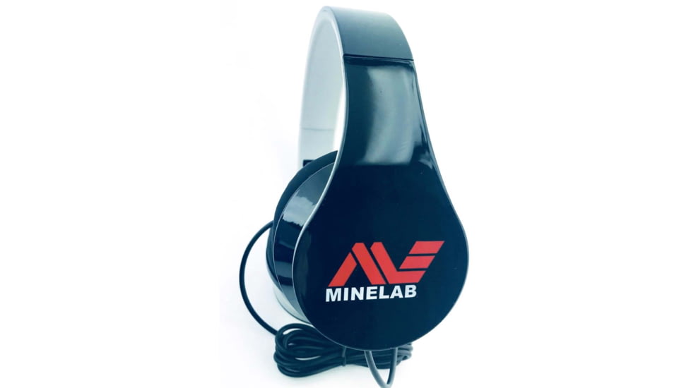 Minelab 3.5 mm Headphones 1/8 in for Minelab Detectors, Black, 3011-0364