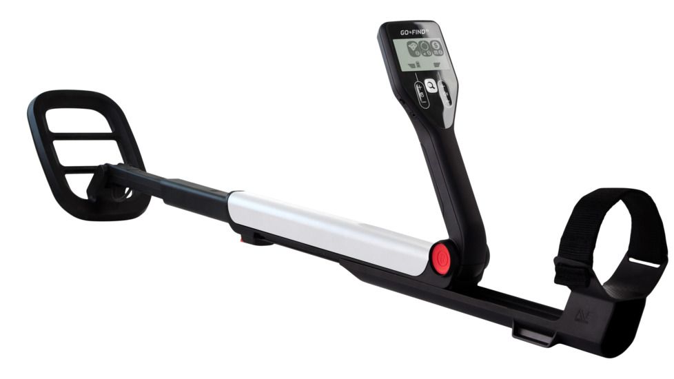 Minelab Minelab Go-Find 11 Metal Detector, White / Black, 3231-0022