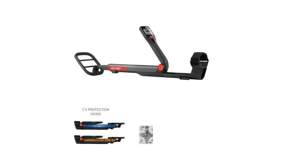Minelab Minelab Go-Find 22 Metal Detector, Gray / Black, 3231-0013