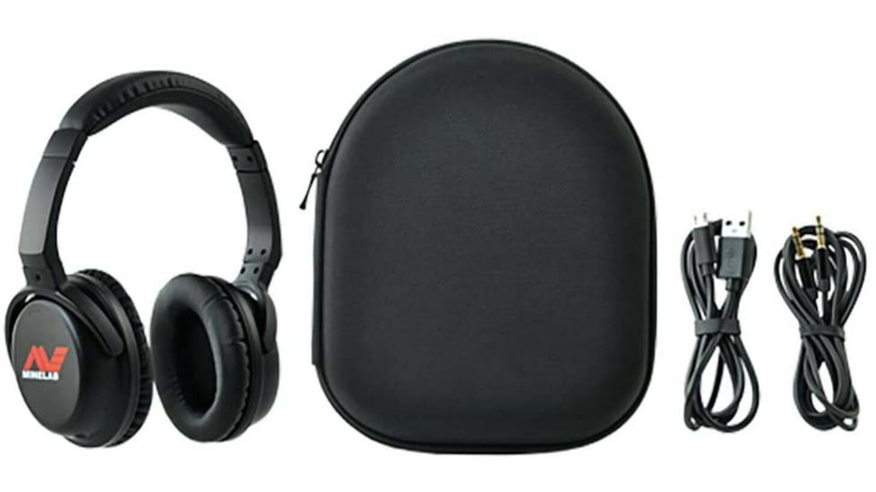 Minelab Ml 80 Wireless Headphones For Vanquish And Equinox Series Detectors, Black, 3011-0370