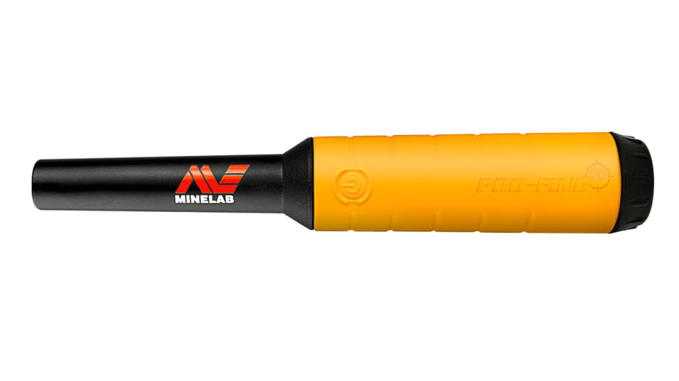 Minelab PRO-FIND 20 Pinpointer, Yellow / Black, 9.3in, 3226-0004