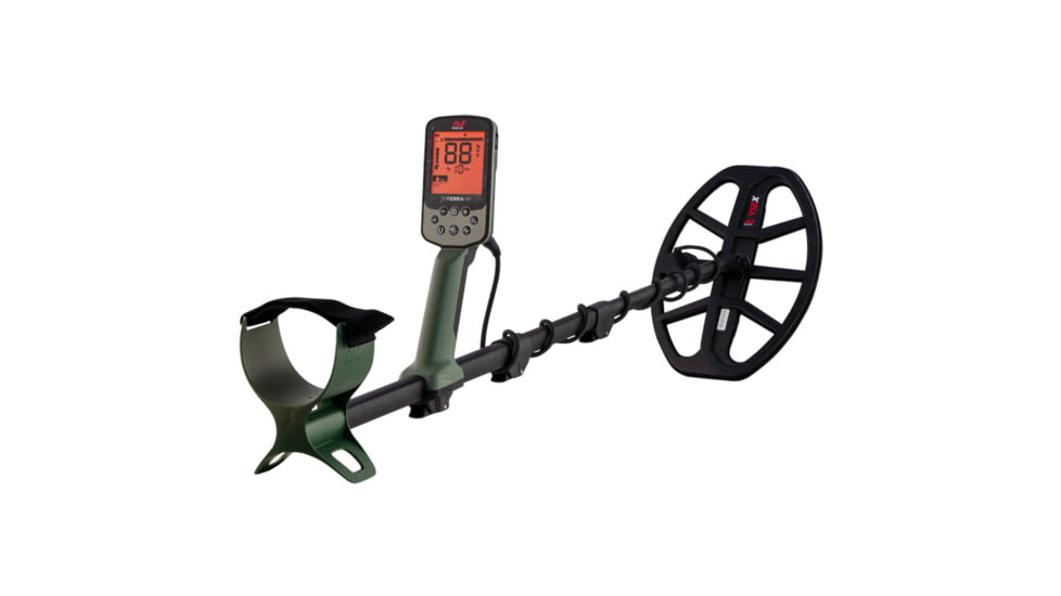 Minelab X-Terra Pro Metal Detector, Black/Green, Adjustable, 3707-0001
