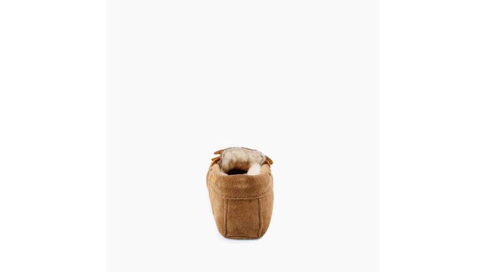 Minnetonka Sheepskin Softsole Moc Slippers - Womens, Tan, 11, 3311-255-11
