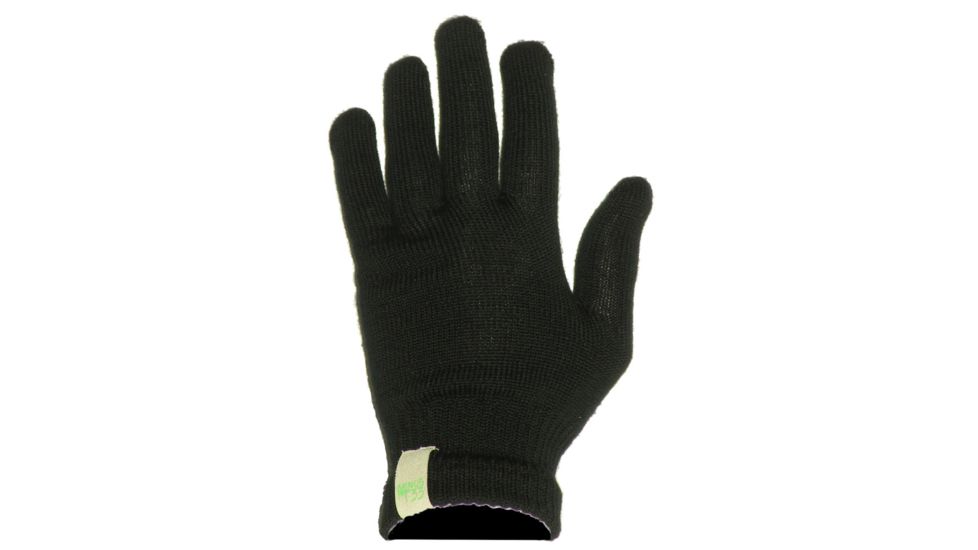 Minus 33 Merino Wool Glove Liner-Black-Small