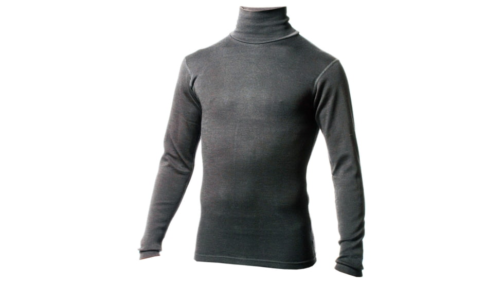 Minus33 Kinsman Midweight Wool Turtleneck, Charcoal Grey, Small, 712CGS