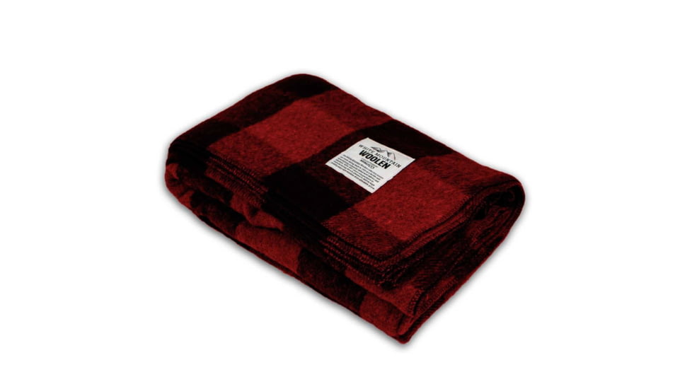 Minus33 Merino Wool Clothing Clearance Wool Throw Blanket - White Mountain Woolen, clearance-wool-throw-blanket-white-mountain-woolen