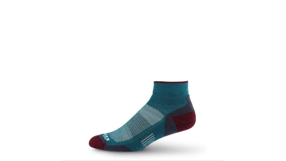 Minus33 Merino Wool Clothing Microweight Cushion - Trail Running Ankle Wool Socks Mountain Heritage Elite, trail-running-sock