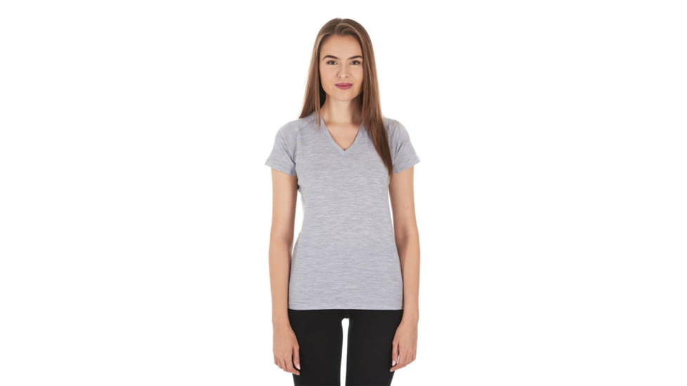 Minus33 Merino Wool Clothing Microweight - Womens Wool V-Neck T-Shirt Woolverino, woolverino-womens-micro-weight-v-neck-t-shirt