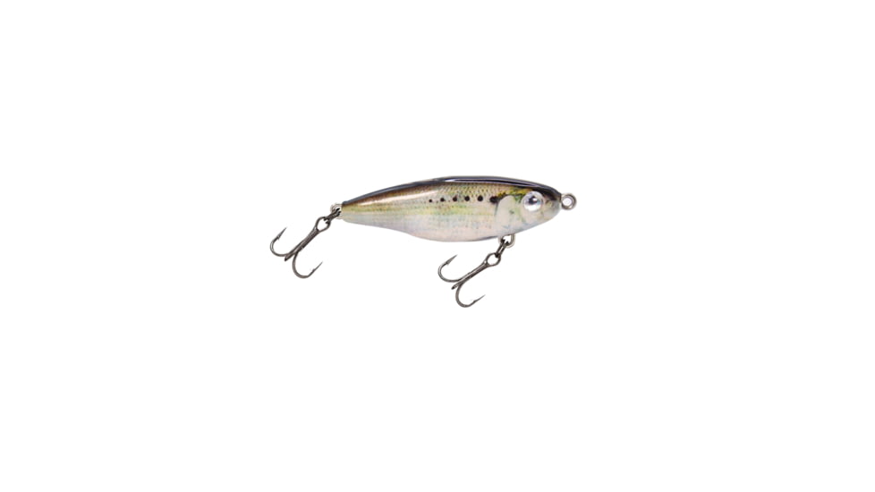 Mirrolure MirrOdine Mini Skin Series 2 1/4", 3/16 Oz., Shad, 14MR-SHAD