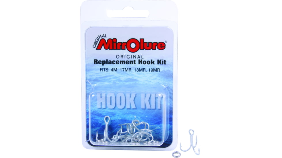 Mirrolure Original Replacement Hook Kit, Size 4, 17514