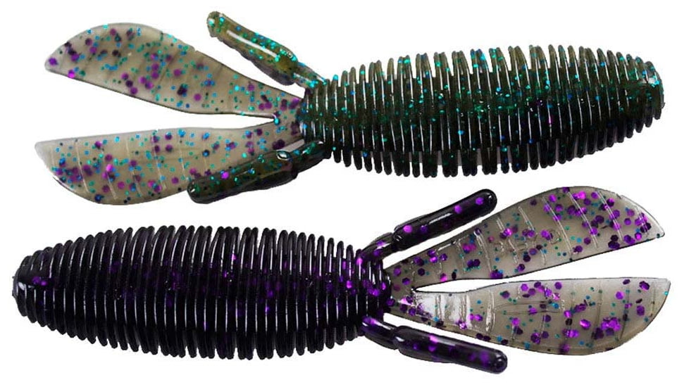 Missile Baits Baby D Bomb Soft Bait, 7, 3.65in, Candy Grass, MBBD365-CNGR