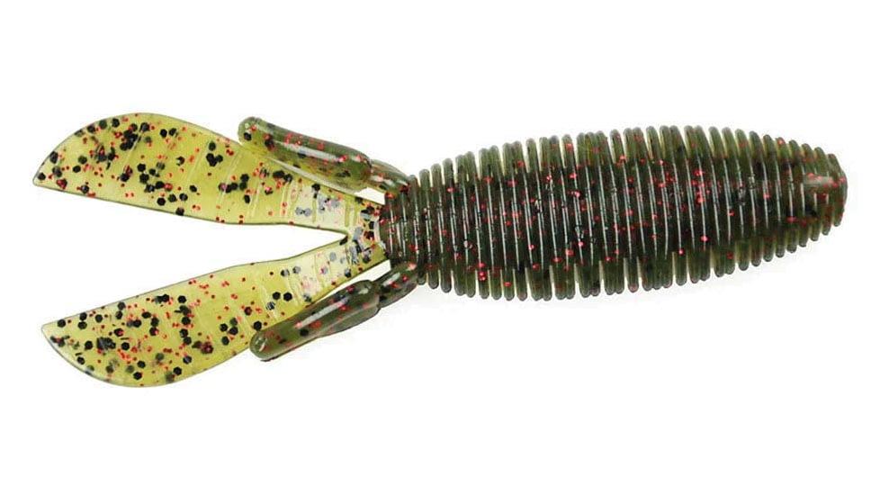 Missile Baits Baby D Bomb Soft Bait, 7, 3.65in, Watermelon Red, MBBD365-WMR