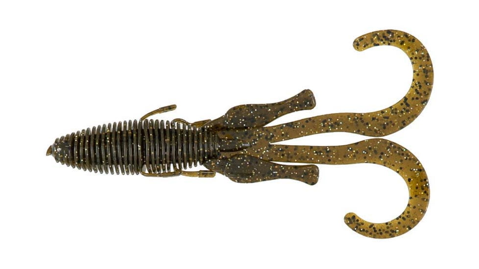 Missile Baits D Stroyer, 6 Per Pack, Green Pumpkin Flash, MBDS70-GPF