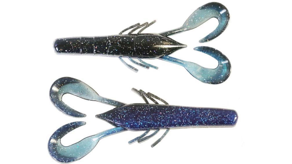 Missile Baits Craw Father Creature Bait, 7, 3.5in, Bruiser Flash, MBCF35-BRF
