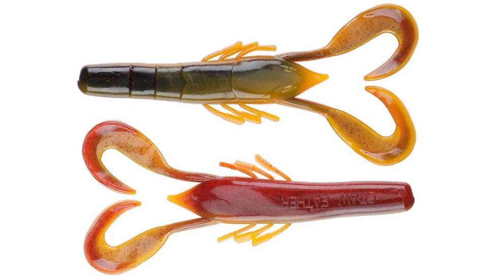 Missile Baits Craw Father Creature Bait, 7, 3.5in, El Diablo, MBCF35-DBLO