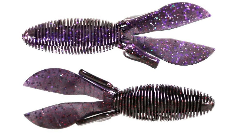 Missile Baits D Bomb Soft Bait, 6, 4in, Bayou Flash, MBDB45-BYUF