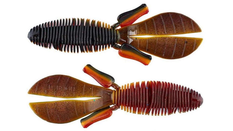 Missile Baits D Bomb Soft Bait, 6, 4in, El Diablo, MBDB45-DBLO