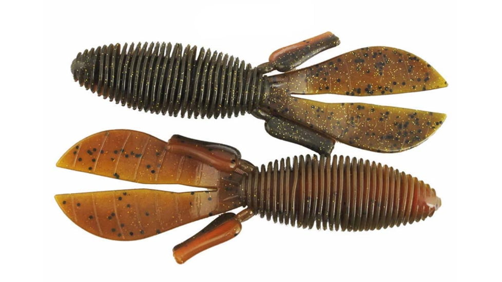 Missile Baits D Bomb Soft Bait, 6, 4in, Golden Amber, MBDB45-GLA