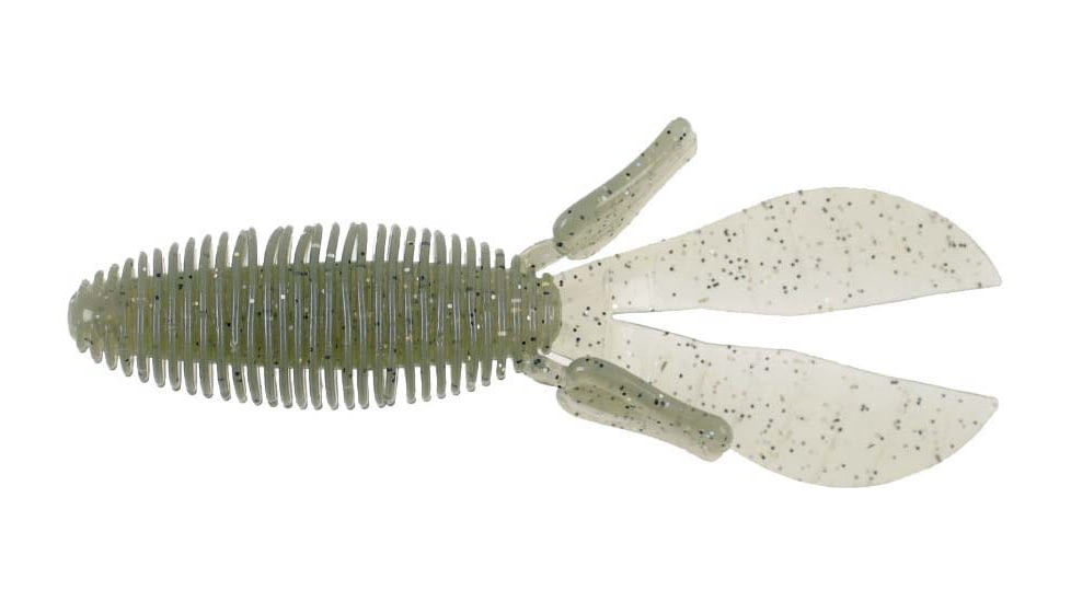Missile Baits D Bomb Soft Bait, 6, 4in, Hillbilly Magic, MBDB45-HLBY