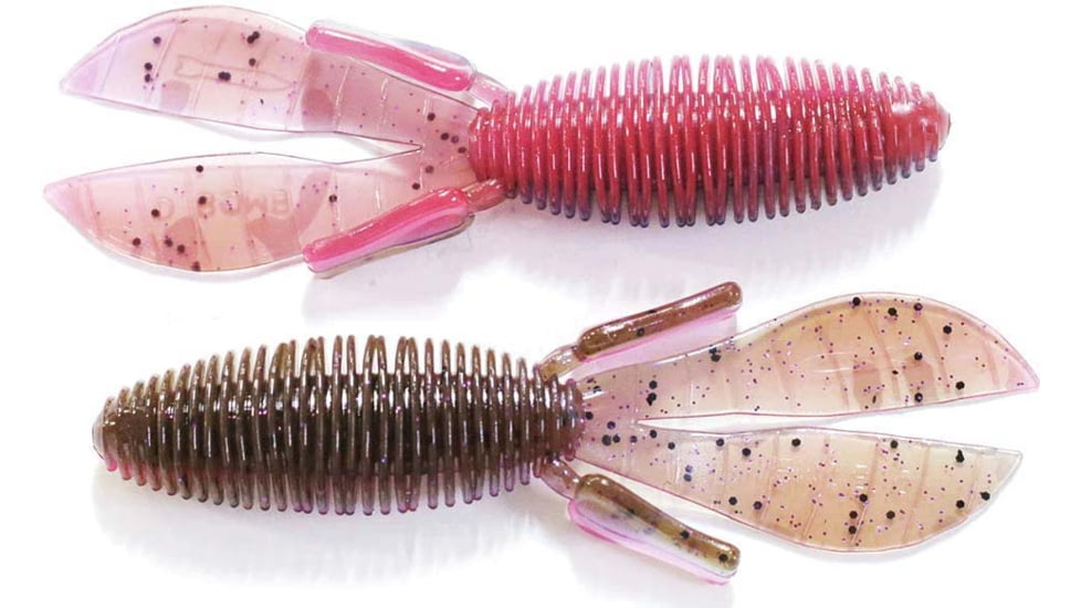 Missile Baits D Bomb Soft Bait, 6, 4in, Pink Belly, MBDB45-PBLY