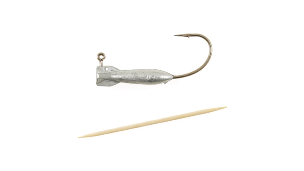 Missile Baits Hover Jig, Size 4/0, 1/4oz, Unpainted, MBHM40-14