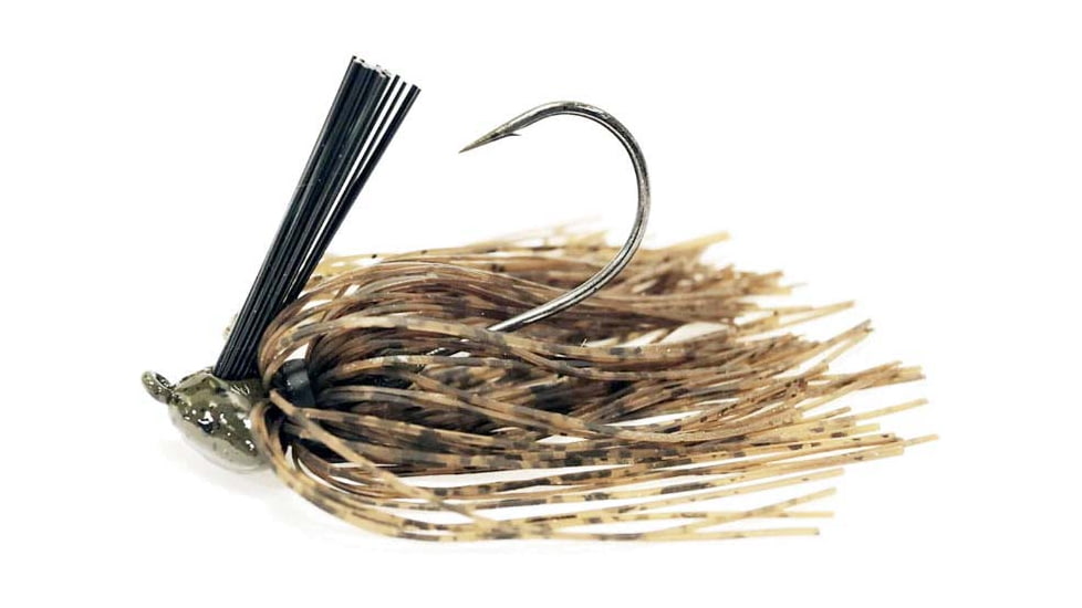 Missile Baits Ikes Head Banger Jig, 1/2oz, Green Pumpkin, MJHB12-GP