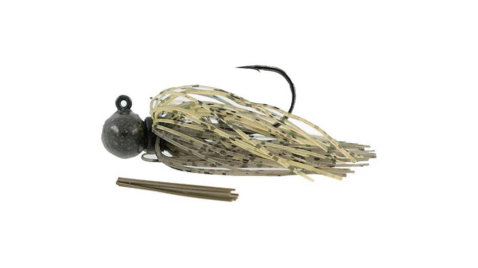 Missile Baits Ikes Micro Football Jig, 1/4oz, Dill Pickle, MJMJ14-DPKL