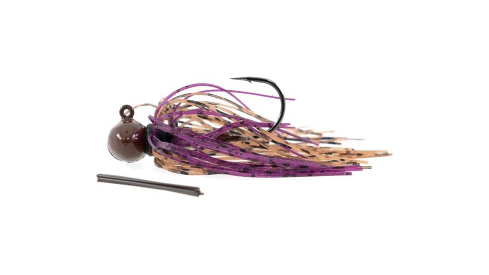 Missile Baits Ikes Micro Football Jig, 1/4oz, PB&amp;J, MJMJ14-PBJ