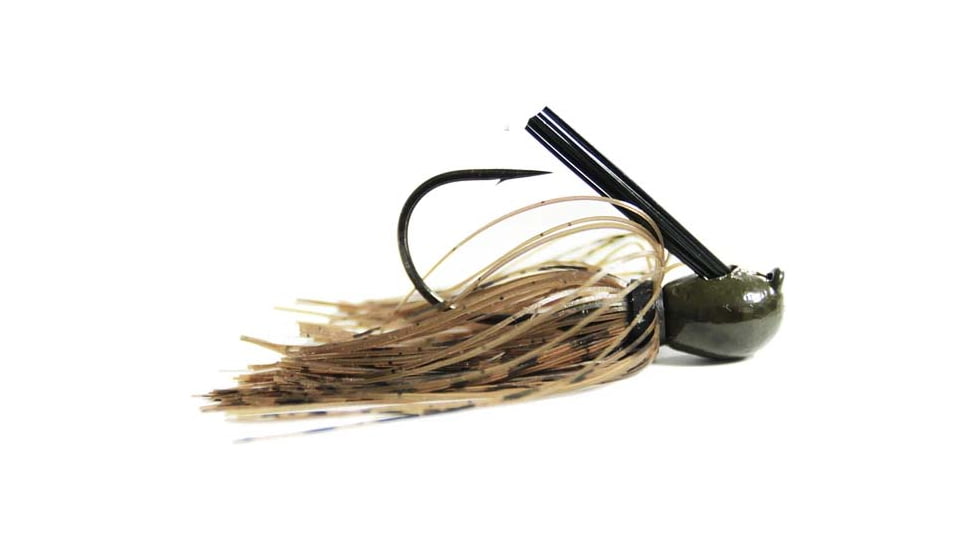 Missile Baits Ikes Mini Flip Jig, 1/2oz, Green Pumpkin, MJMF12-GP