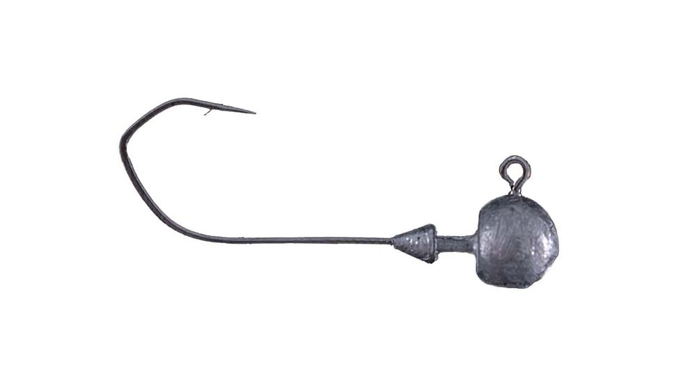 Missile Baits NedBall Head, 3 Per Pak, 3/16oz, Plain, MBNBH316-PLN