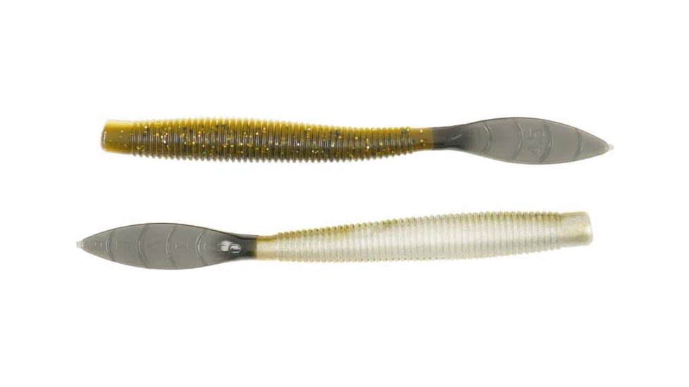 Missile Baits Quiver 4.5in Soft Bait, 8 pack, Baby Bass Tail, MBQ45-BBST