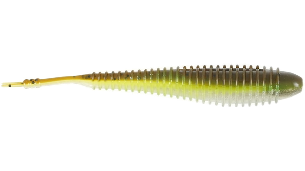 Missile Baits Spunk Shad 5.5, Green Pumpkin Delight, MBSS55-GPD