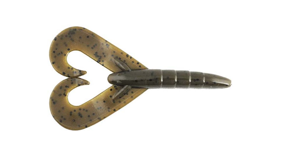 Missile Baits Twin Turbo, 8 Per Pack, Green Pumpkin, MBTT33-GP