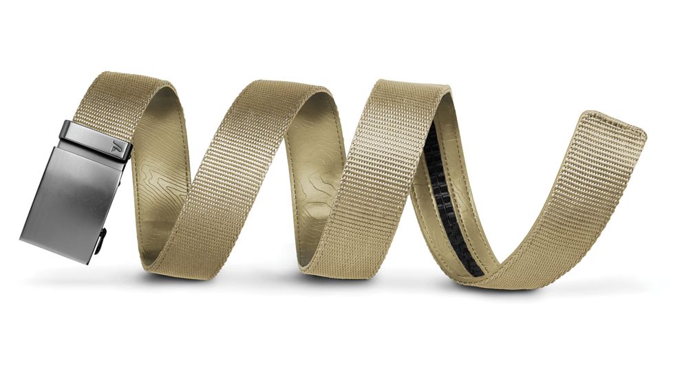 Mission Belt Co. Gunmetal On Tan Nylon GUN-WTN-1.5-XL