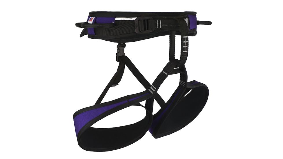 Misty Mountain Women's Volt Lightweight Sport Climbing Harness, Purple, Large 5086LG